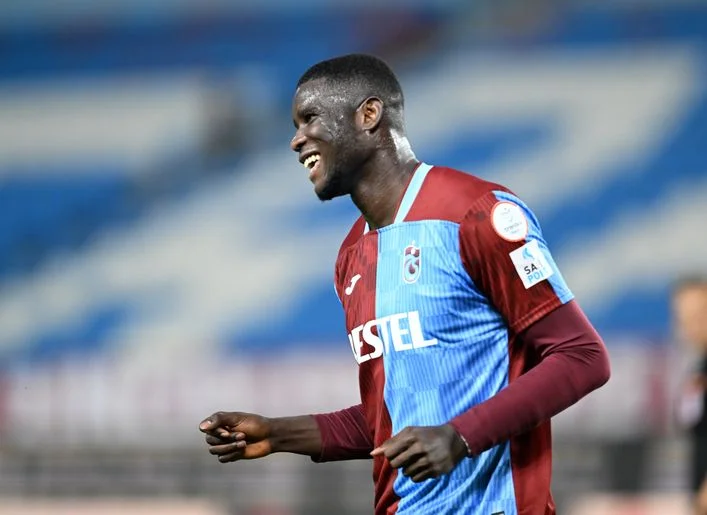Paul Onuachu maç sırasında