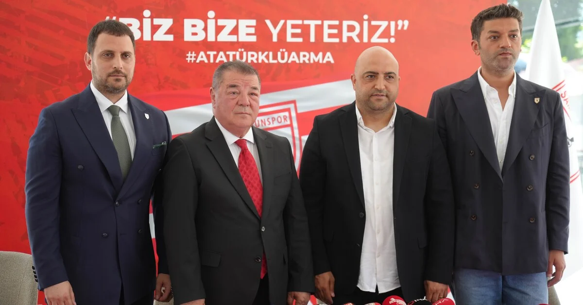 Samsunspor'da görev dağılımı belli oldu!